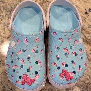 Crocs women's flamingo size 8